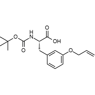 (S)-3-(3-(Allyloxy)phenyl)-2-((tert-butoxycarbonyl)amino)propanoic acid Chemical Structure