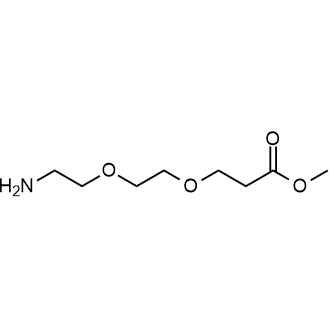 Methyl 3-(2-(2-aminoethoxy)ethoxy)propanoate Chemical Structure