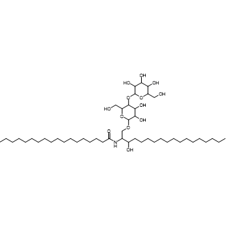 N-Stearoyl-DL-dihydrolactocerebroside Chemical Structure