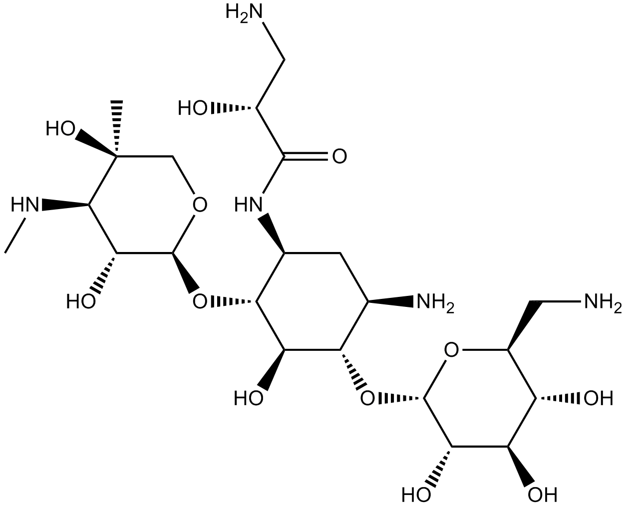 Isepamicin Chemical Structure