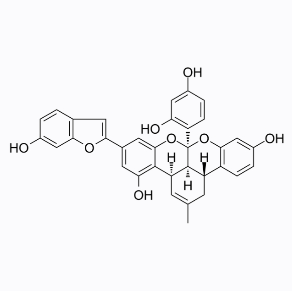 Mulberrofuran G Chemical Structure