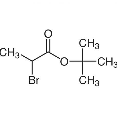 2-Bromopropionic Acid tert-Butyl Ester Chemical Structure