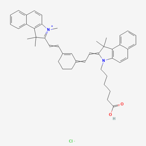 Cy7.5 carboxylic acid Chemical Structure
