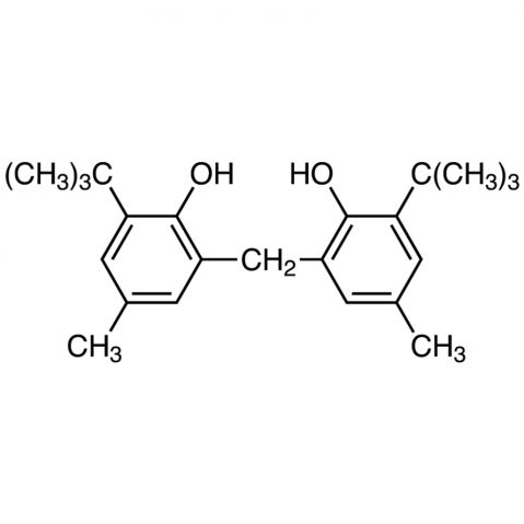2,2′-Methylenebis(6-tert-butyl-4-methylphenol) Chemical Structure